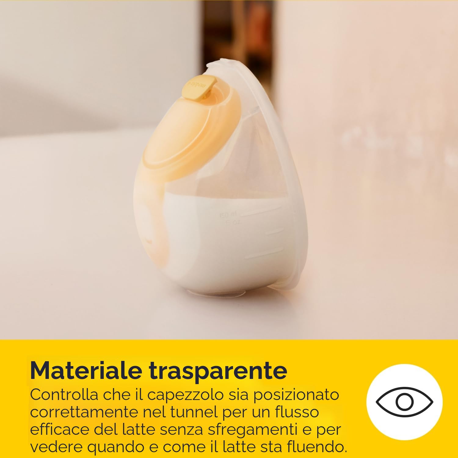 Medela Swing Maxi Tiralatte a mani libere | Facile, intuitivo, ideale da portare in viaggio, doppio tiralatte elettrico a mani libere