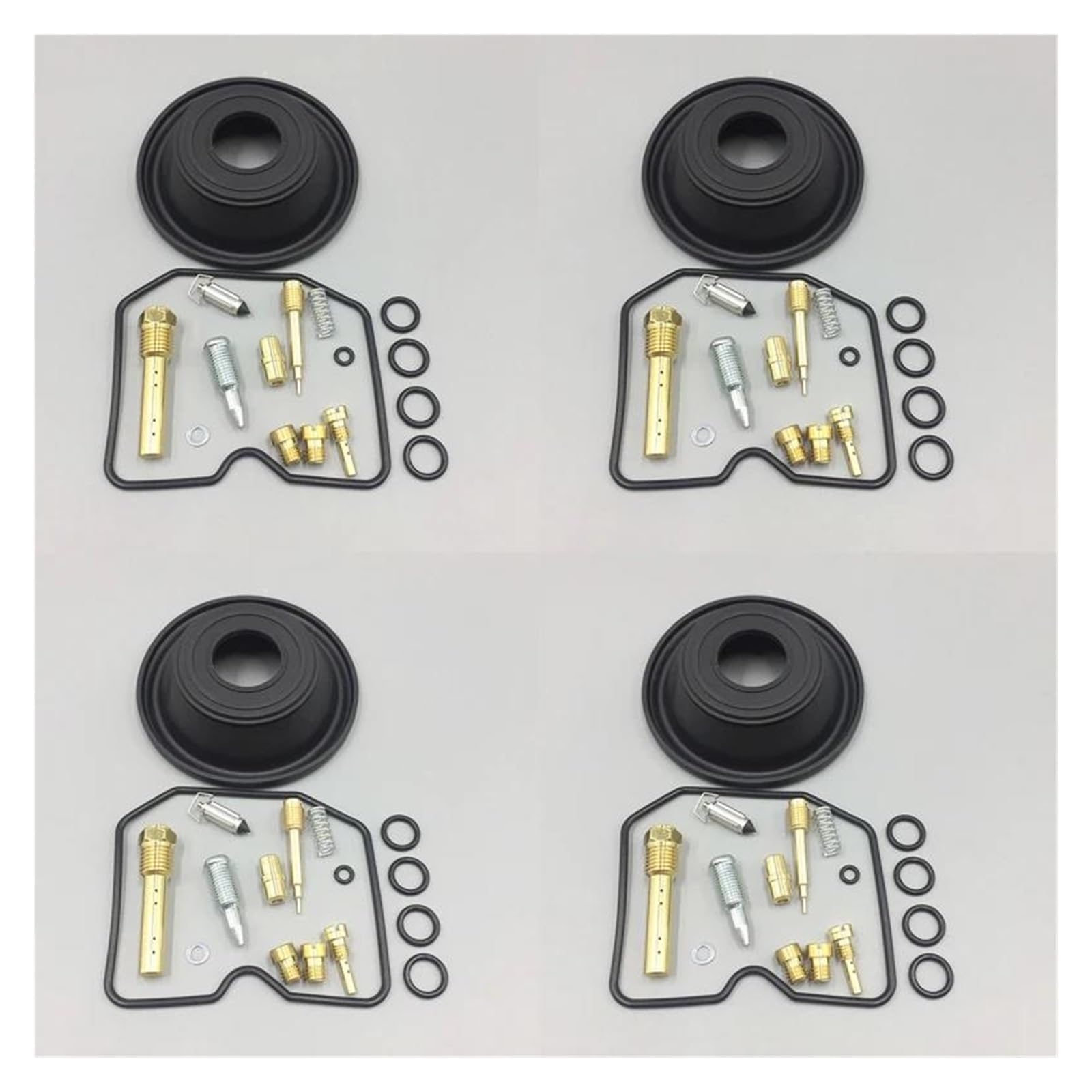4X Carburetor Repair Kit Float Vacuum Diaphragm for 1997 for Yam&aha FZ400 4YR FZ 400(B)