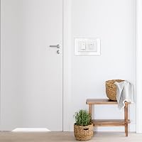 Beekeg 6db Átlátszó Villanykapcsoló Védő Fali Védelem Csomag 7