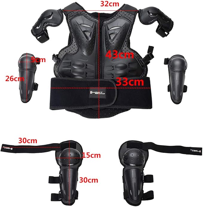Protector completo infantil para motocross Takuey miniatura 4