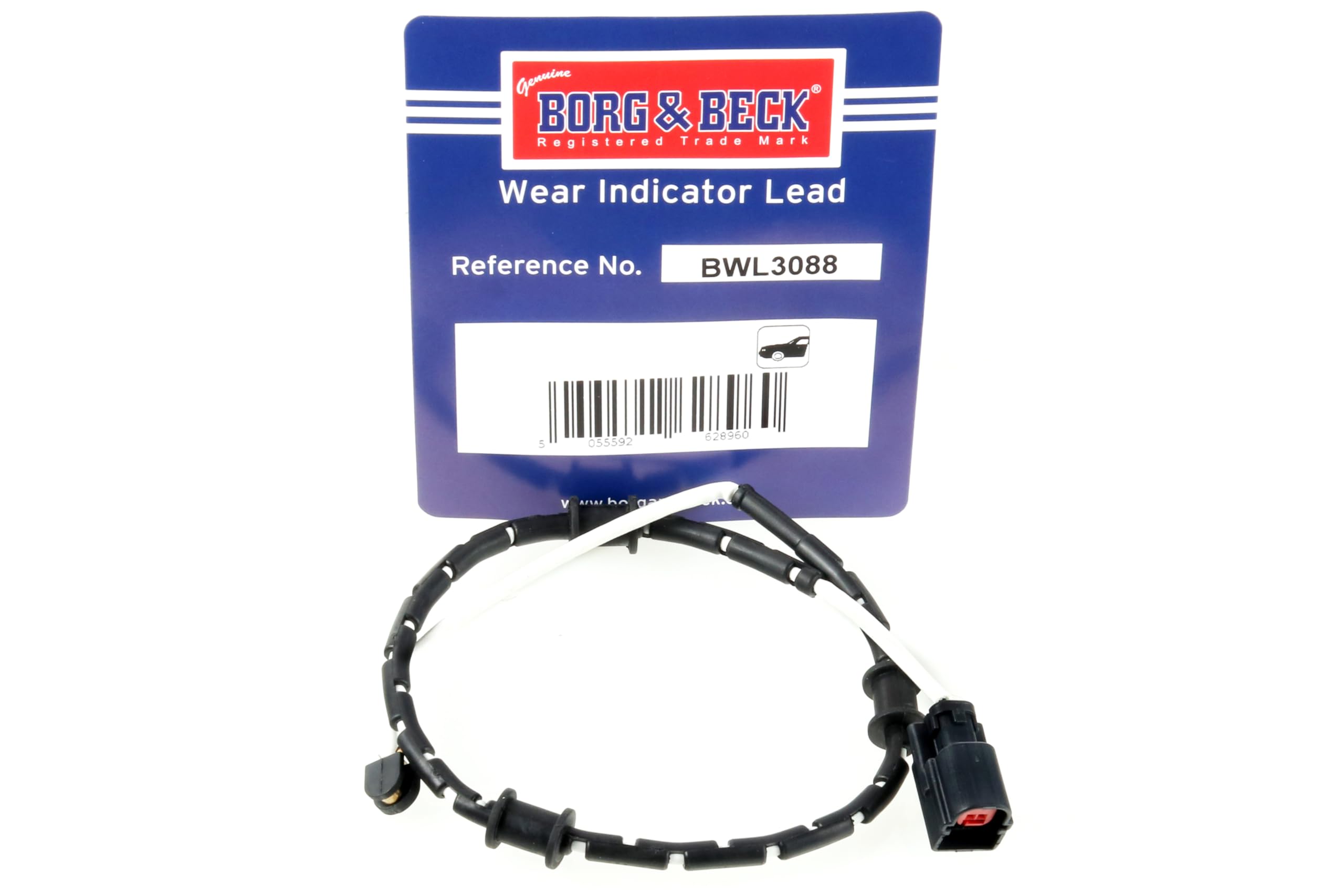 Brake Pad Wear Indicator Sensor Front BWL3088 Borg & Beck Warning Contact Wire