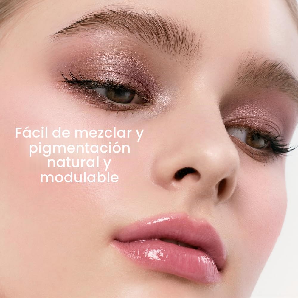 dasique Paleta de sombras n.° 16 Violet Knit l Vegana, libre de crueldad animal l 9 tonos mezclables en acabados suaves, mate y brillantes con hermosas perlas