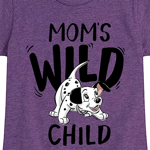 Disney - 101 Dalmatians - Moms Wild Child - Toddler and Youth Girls Short Sleeve Graphic T-Shirt3