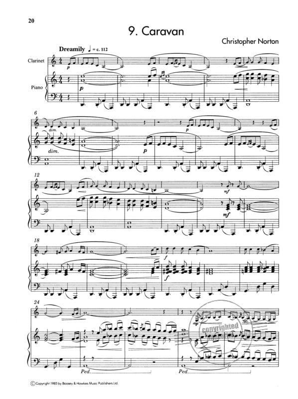 The Microjazz Clarinet Collection 2      Sheet music – February 17, 2017