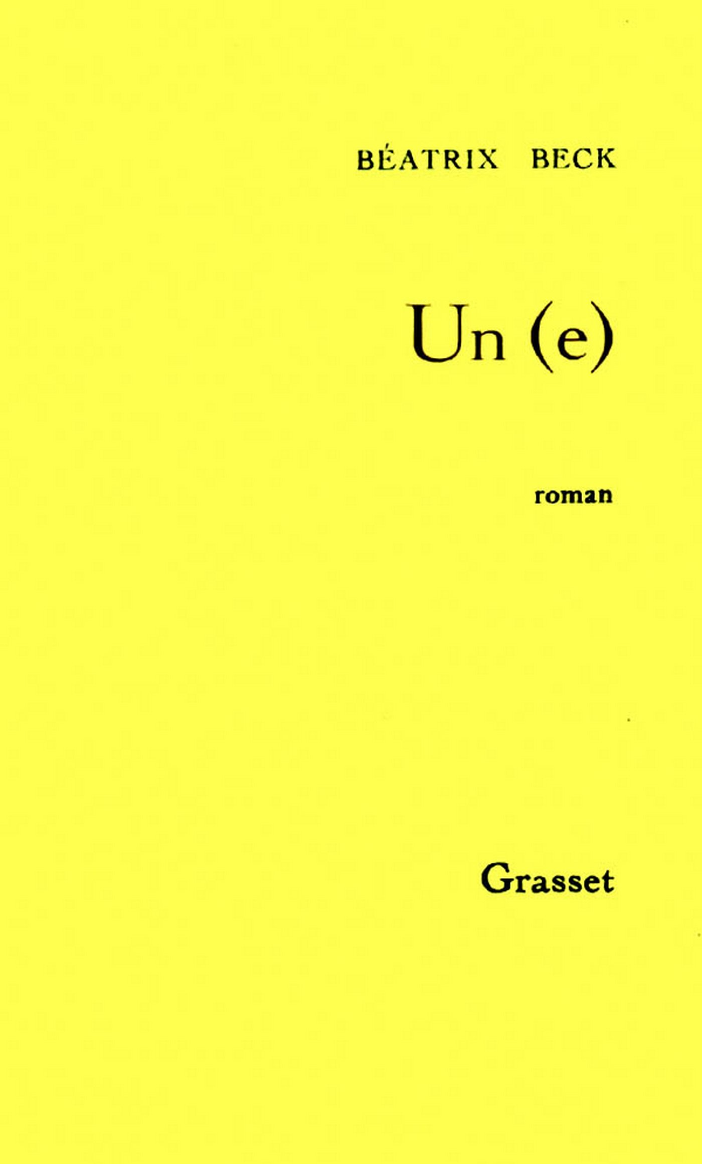 Un(e) (Gras.Litt.F.>1a) (French Edition)