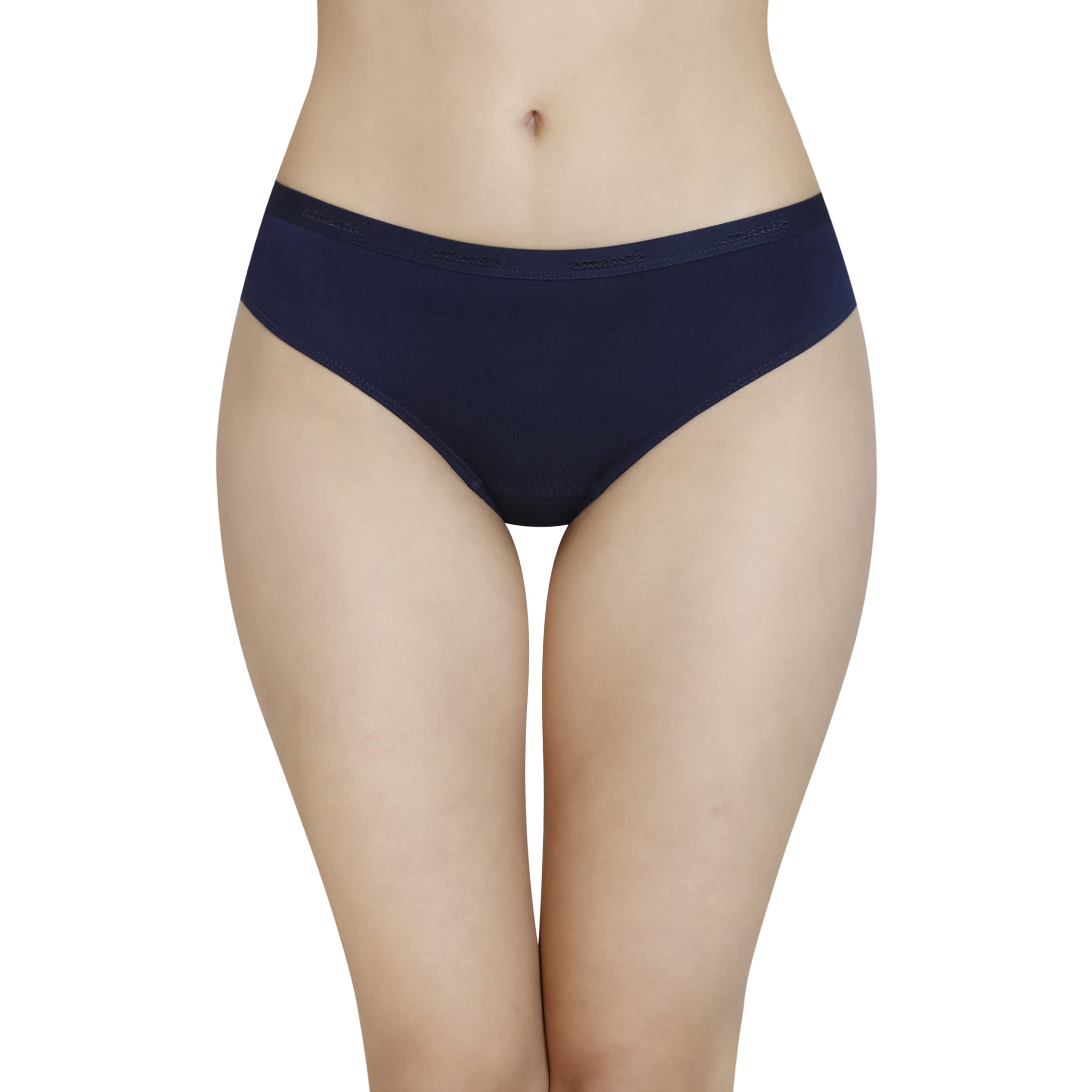 amante Solid Mid Rise Three-Fourth Coverage Bikini Panty-picture-37