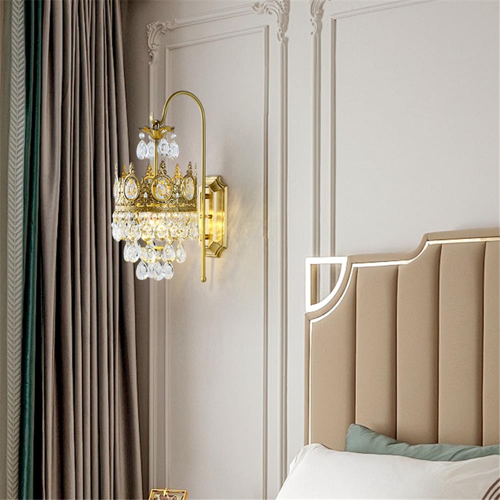 Lámpara de Pared de Latón de Lujo Americano (Luz 9025C-1)