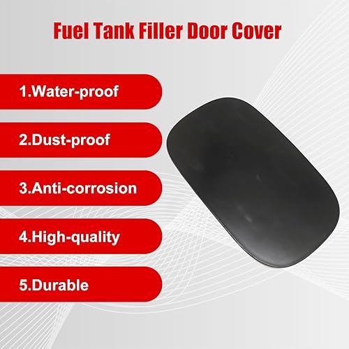 Miniatura 5 de FZJDSD 2537570400 1 puerta de llenado de combustible compatible con Mercedes Benz GLC43 AMG 2017-2019  GLC300 2016-2019  GLC63 2018-2019  GLC350e