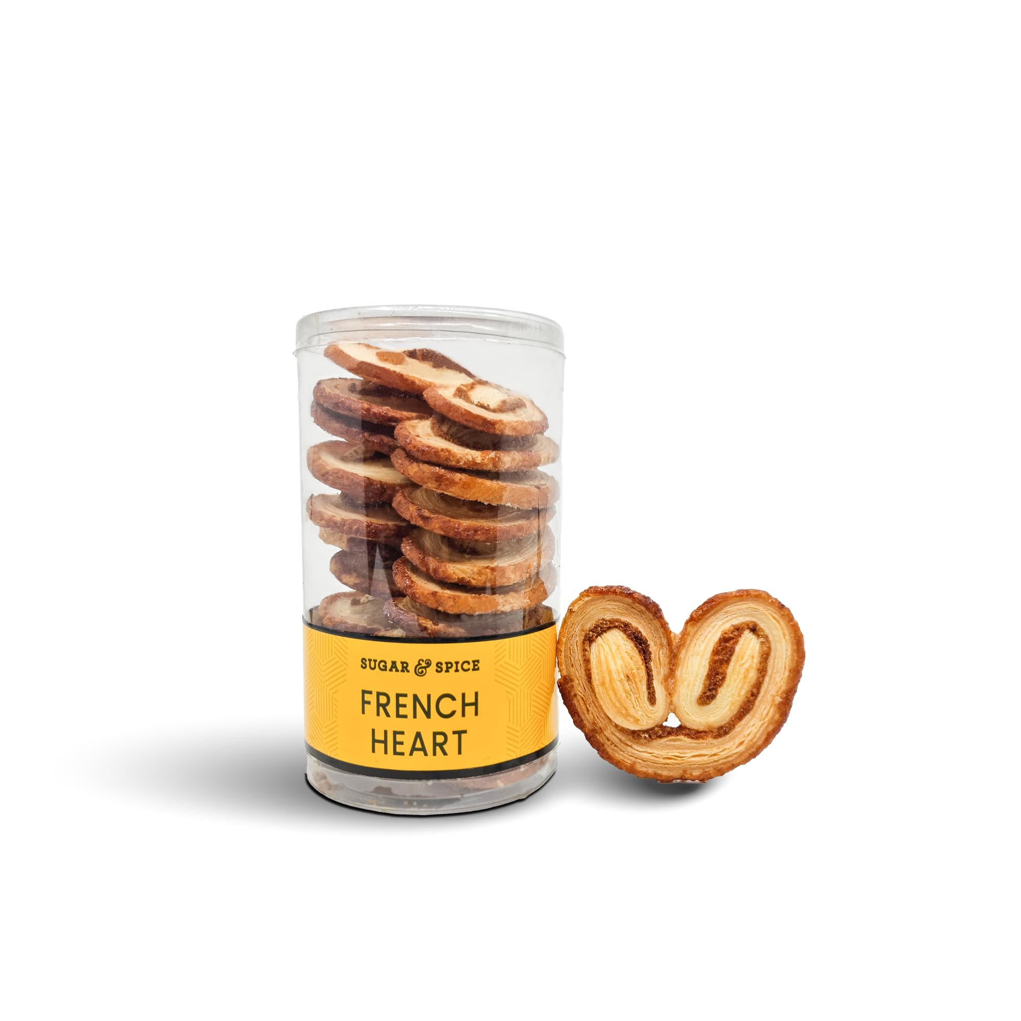 Sugar & Spice French Heart Cookies | Artisanal Cookies Eggless Gourmet Biscuits | Best Paired With Tea And Coffee Snack (13 Pieces) (B0DC6R3DJ7) Amazon Price History, Amazon Price Tracker