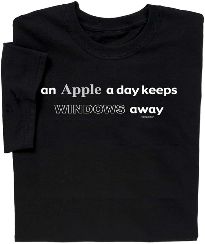 apple computer t shirt