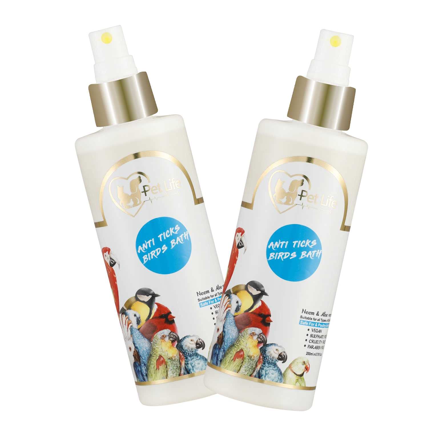 See full amazon price history chart for Pet Life Organic & Ayurvedic Anti Ticks Birds Bath Dry/Waterless/Spray Shampoo For Poultry Birds/Parrots/Hen/Pigeon-Natural Ingredients For Fleas/Cleaner & Shinier Coat-All Bird Types-200 Ml Pack Of 2 Pet Life Organic & Ayurvedic Anti Ticks Birds Bath Dry/Waterless/Spray Shampoo For Poultry Birds/Parrots/Hen/Pigeon-Natural Ingredients For Fleas/Cleaner & Shinier Coat-All Bird Types-200 Ml Pack Of 2 (B09F3TLMKM) Amazon Price History, Amazon Price Tracker