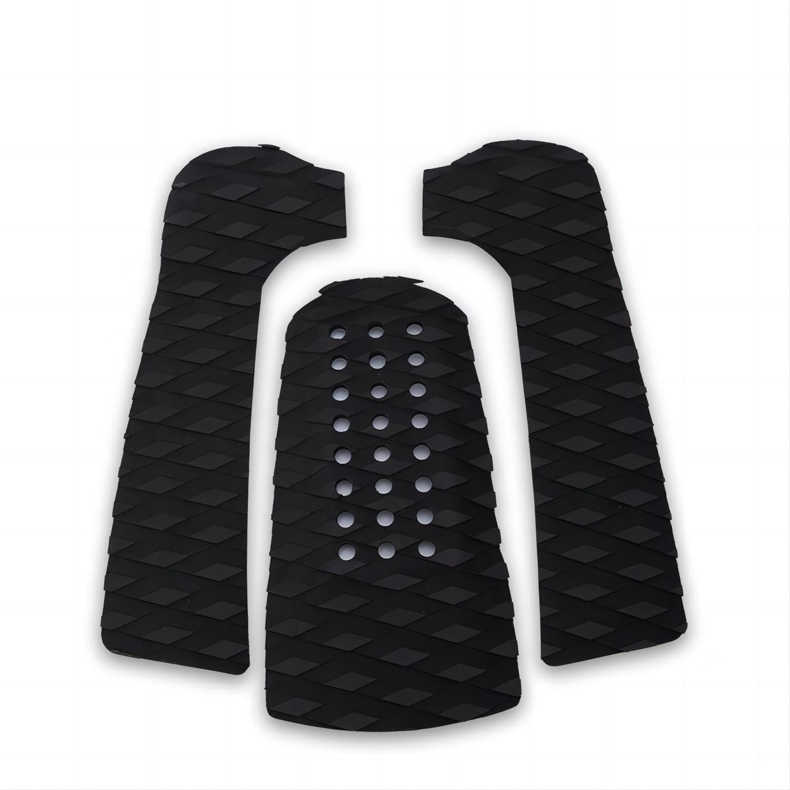 VIFER Tabla de Surf Almohadilla de Tracción Antideslizante Skimboard Tailpad Deck Grip 3Pcs