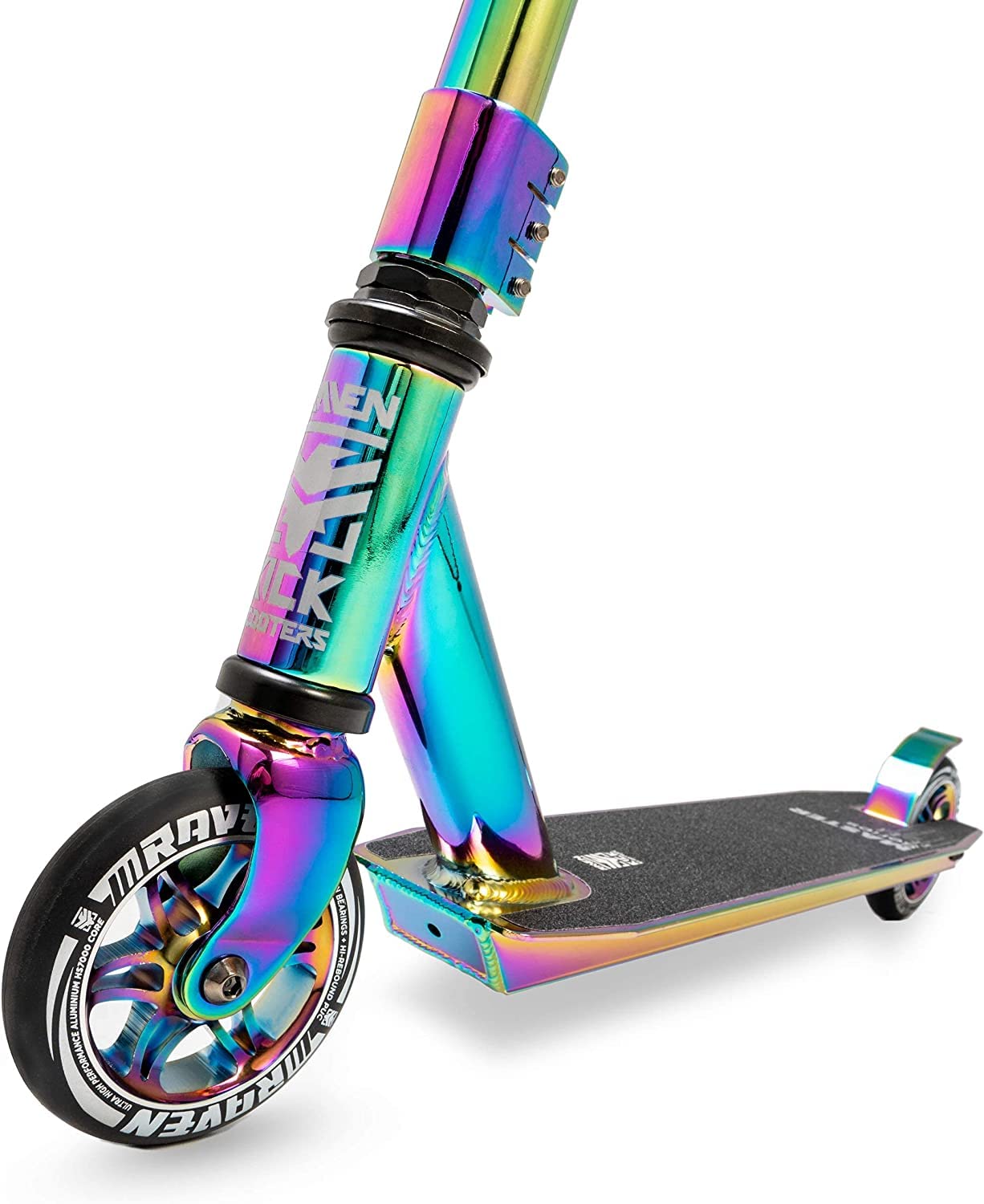 Raven – Patinete para niños y Adultos – Scooter – Patinete Freestyle, Kick – para Aprender Trucos en el Skatepark – Ruedas de PU de 110 mm, rodamientos ABEC-9 cromados