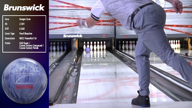 Amazon.com : Brunswick Danger Zone Purple Ice : Sports & Outdoors