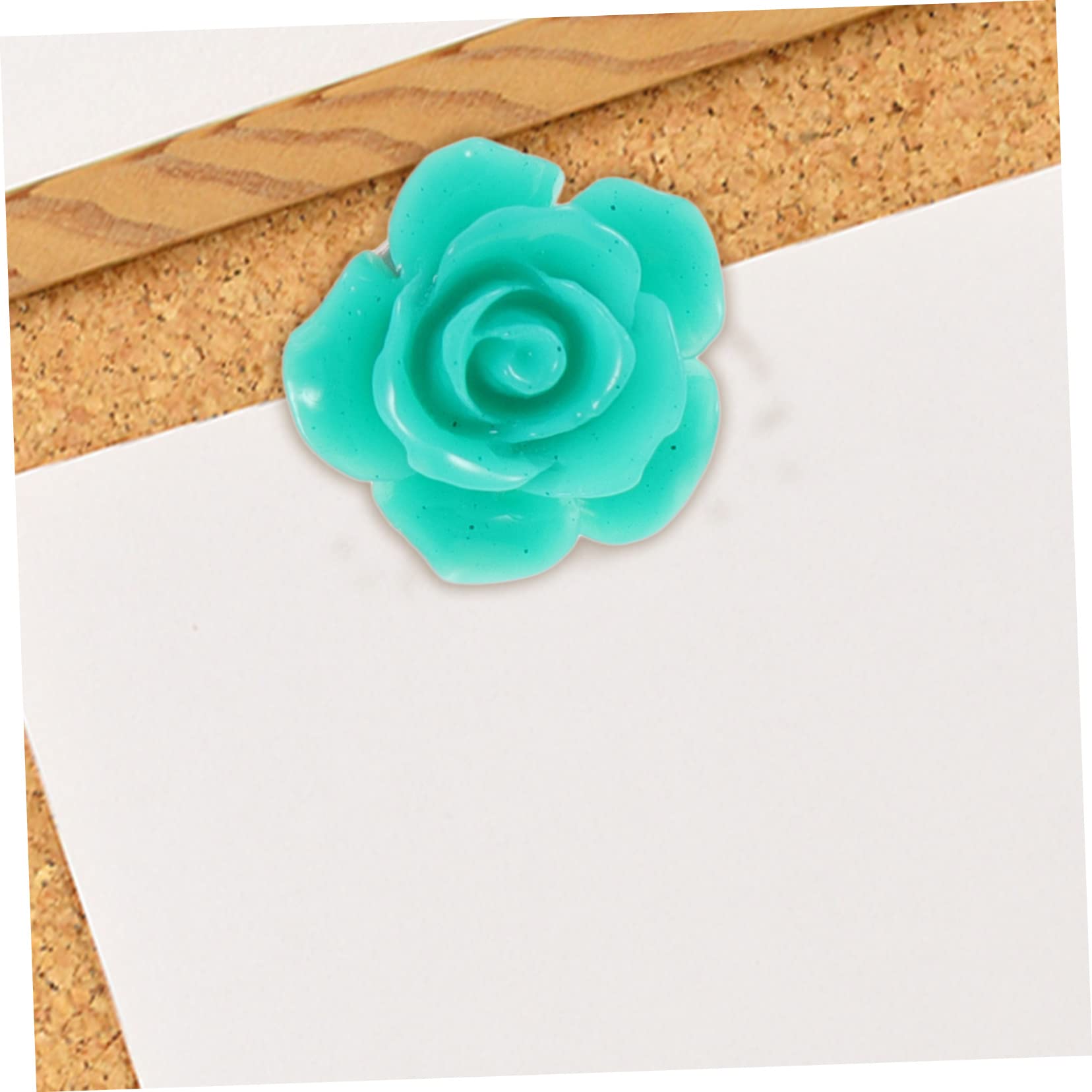 EXCEART 4 Set Di Puntine Luminose Di Delicate Push Flower - Puntine Da Disegno Resistenti Per Ufficio E Scuola 30 Pezzi*4