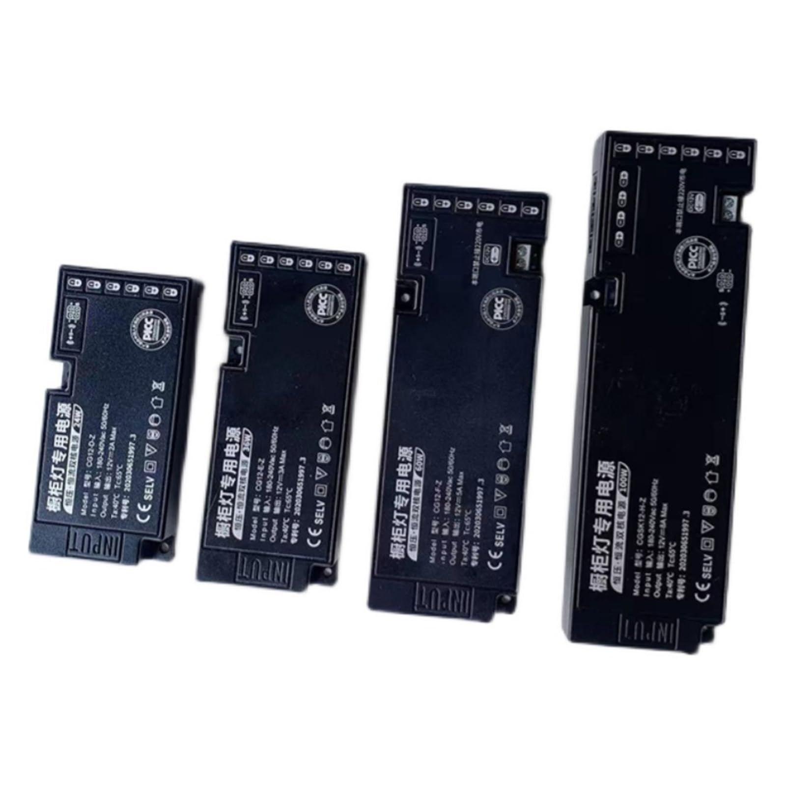 Alimentatore per illuminazione mobili | Uscita: 12V; Caratteristiche: Ultra-sottile/Controllo a sensore(12V 60W)
