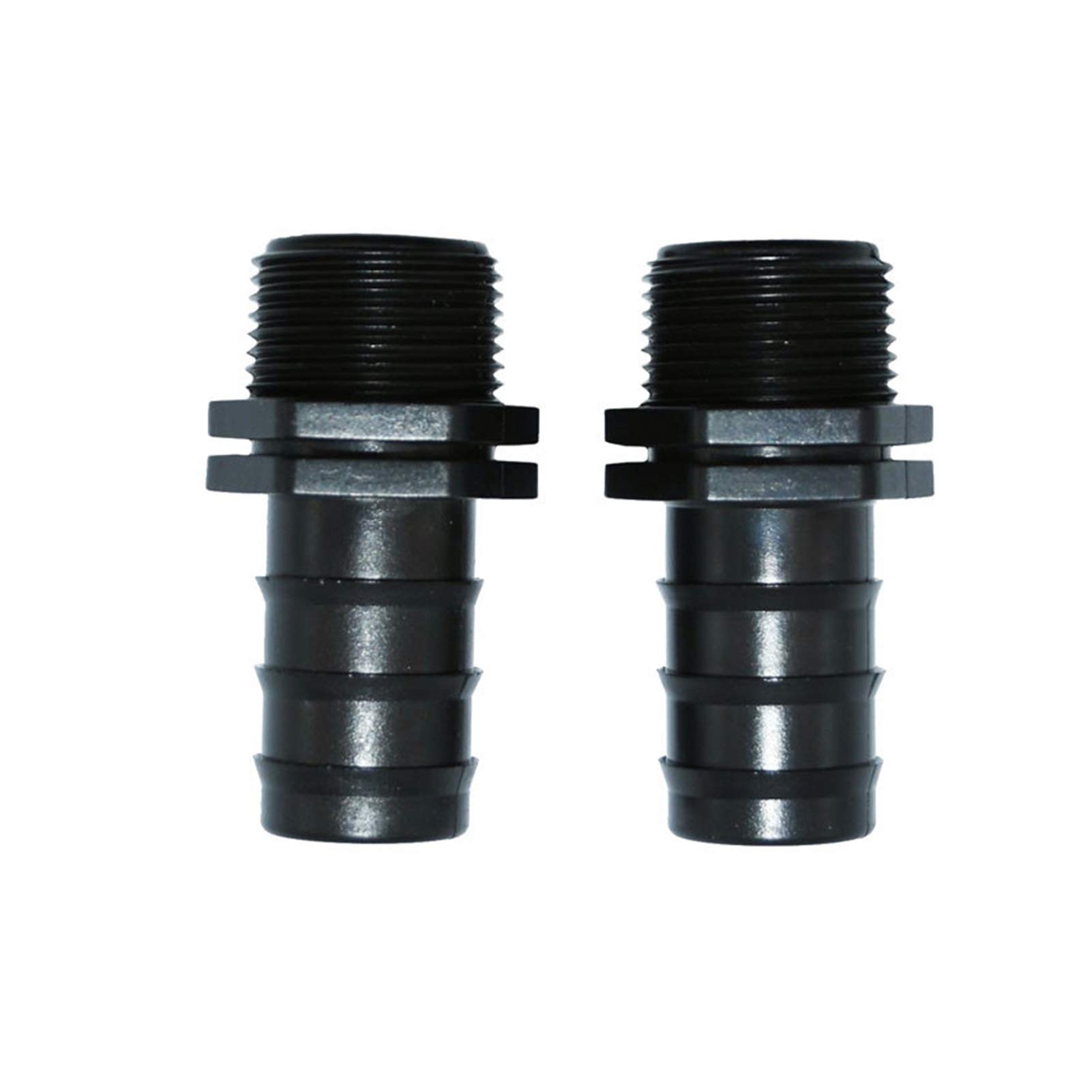 Tubo da Giardino per Irrigazida Cucina da 3/4 Pollici, Connettore a Gancio Dritto per Tubo Maschio da 25 Mm, Connettore Maschio da 3/4 25 Mm Raccordi per Tubi Flessibili 20/Nero