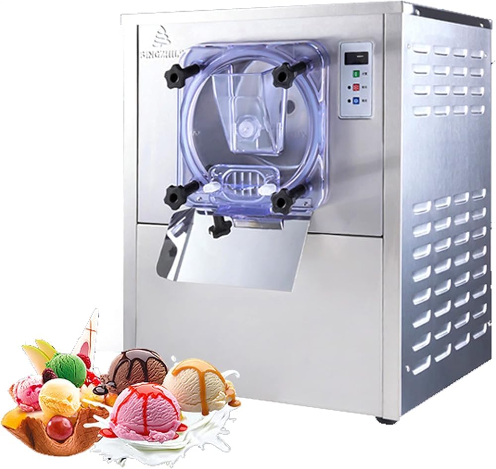 Ice Cream Maker Commercial Desktop Ice Cream Machine Stainless Steel Flavors Sweet Cone Ice Cream Maker Soft Ice