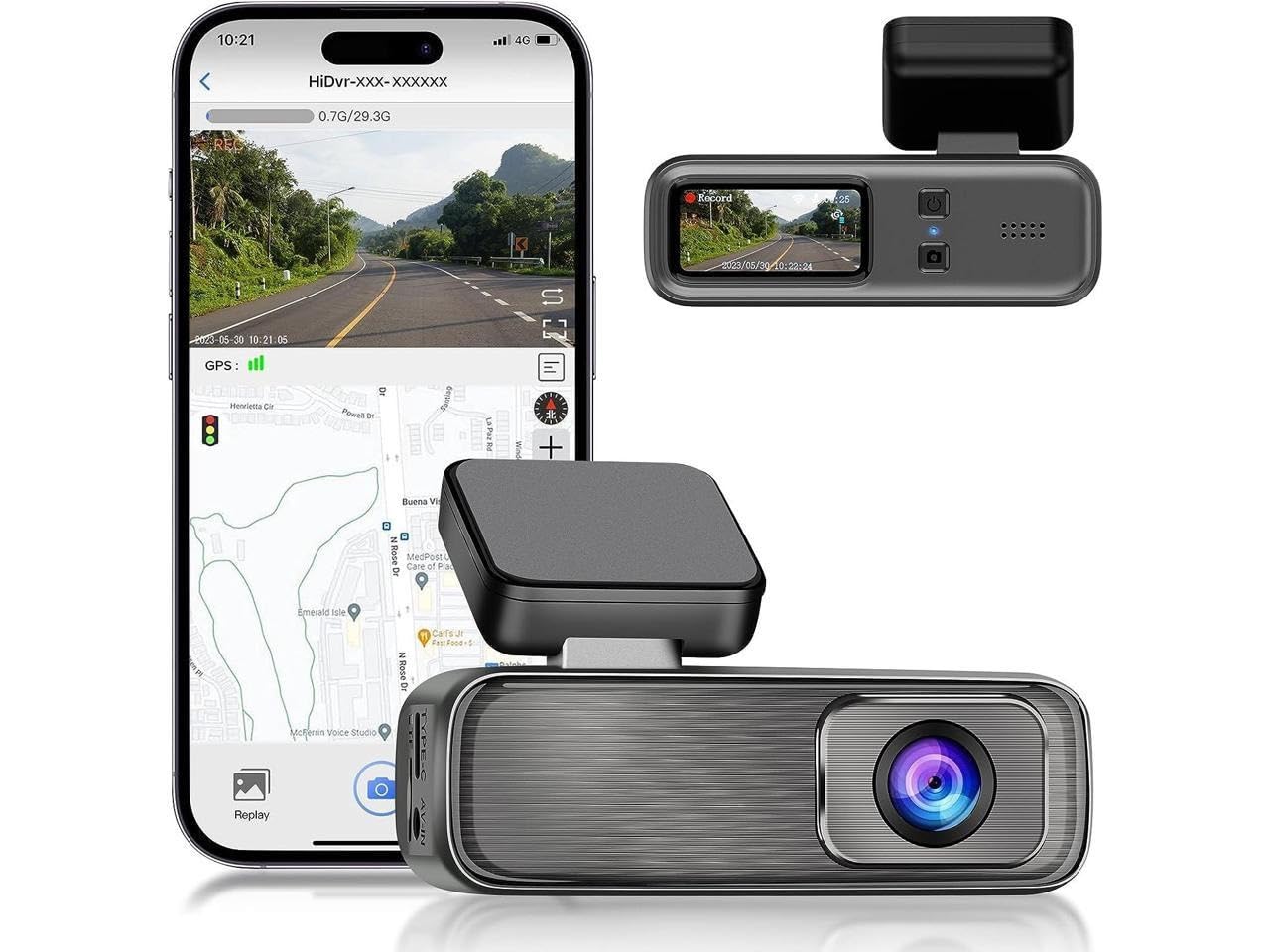AUTO SNAP WiFi HD 2K Dual Dash Cam for Car DVR Camera Video Recorder Auto Night View WiFi APP Smart Connect Wireless Camera Recorder (B0DGLD1Y3Q) Amazon Price History, Amazon Price Tracker