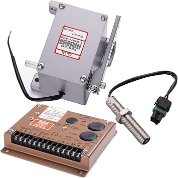 ADC120-12V Actuator + Governor ESD5500E + Magnetic Pickup Sensor MPU 3034572 for Generator 1 Set Actuator ADC120-12