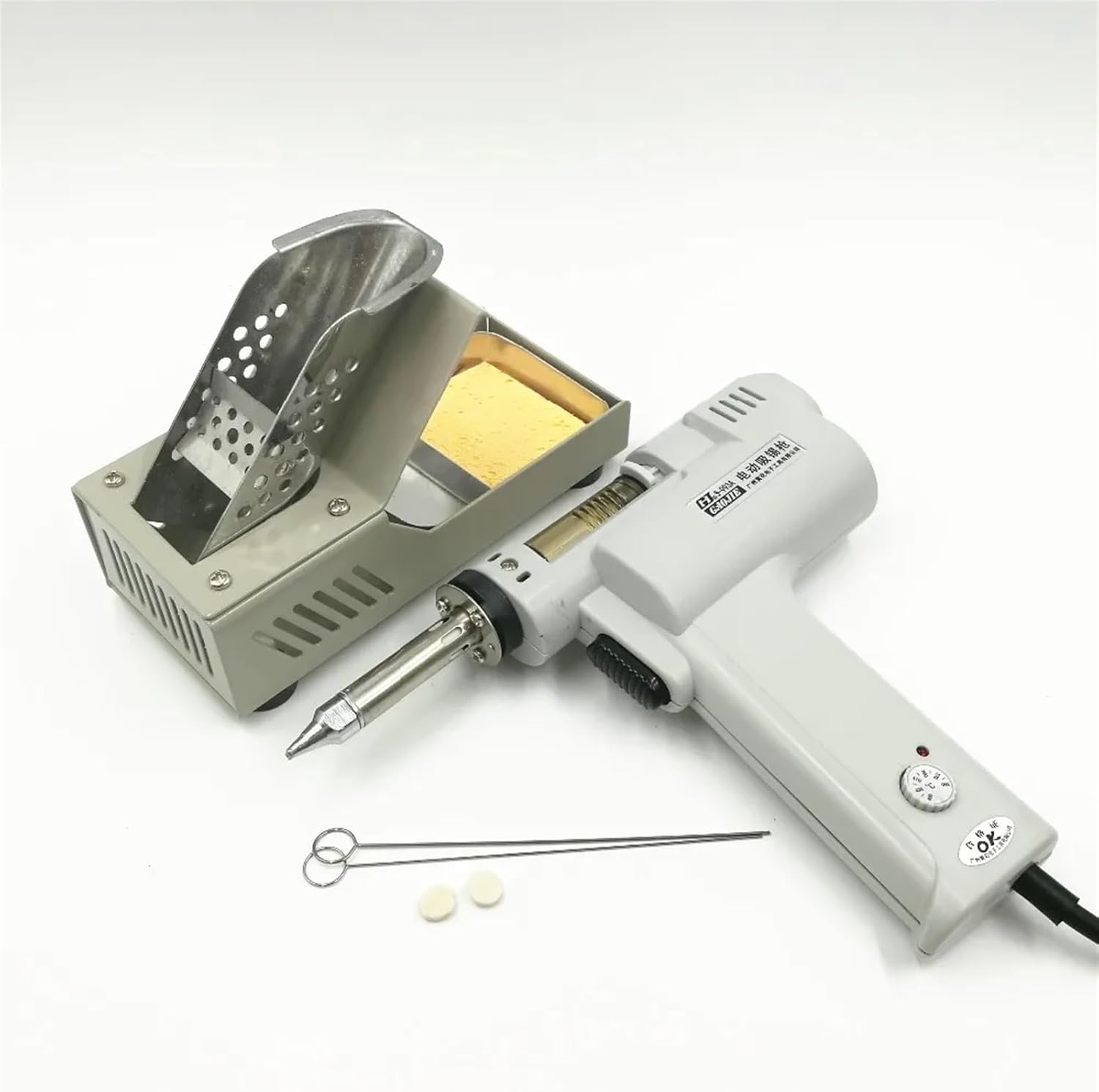 110V/220V Desoldering Electric absorb S-993A Electric Vacuum Desoldering Pump Solder Sucker 100W(B-220V)