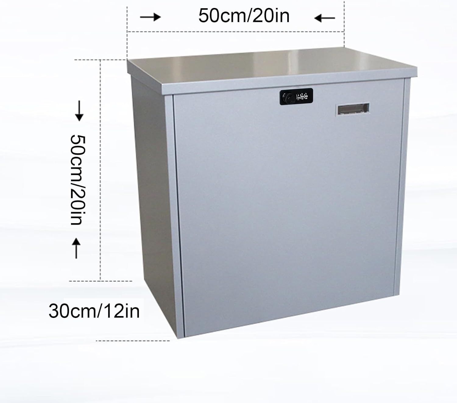 特大郵便受け 屋外、コンビネーションロック郵便ポスト 壁掛け、郵便箱 小包や大きな手紙の保管、50*30*50cm 郵便ポスト 郵便受け 壁掛け 大型  ひねりロック 鍵付き 横型 TMD014BHB | 島根県松江市 | ふるさと納税サイト「さとふる」 荷物や大きな手紙を安全に保管できる ...