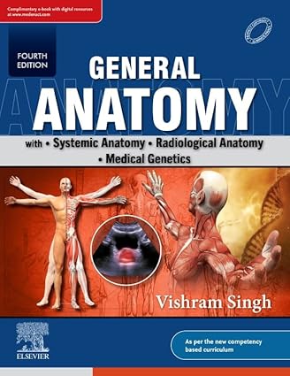 General Anatomy with Systemic Anatomy, Radiological Anatomy, Medical Genetics -4E-Wow! eBook