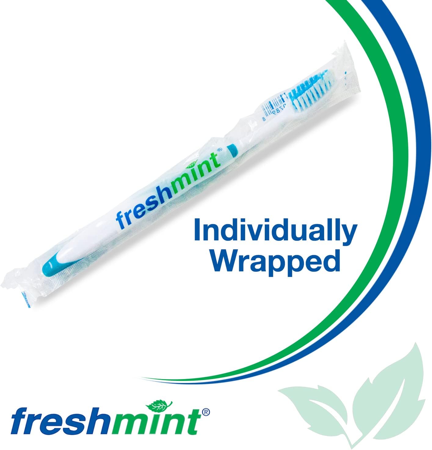 Indivily Wrapped Bulk Premium Toothbrushes, Oversized Easy