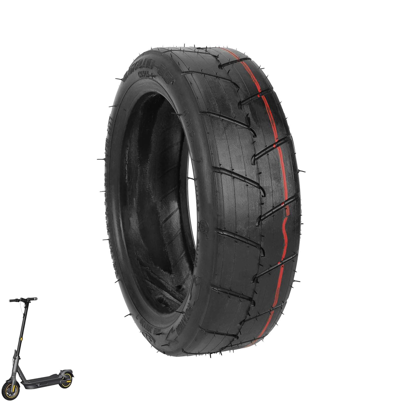 CERFFOOLTyres 8.5 x 2.00-5.5 Outer Tyres for Inokim Light 8 1/2 x 2 (50-139) Non-Slip Wear-Resistant Electric Scooter E Scooter Accessory Replacement Tyres