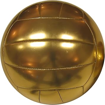 Baden Mini Trophy Volleyball - Synthetic Leather, Size 2, Gold