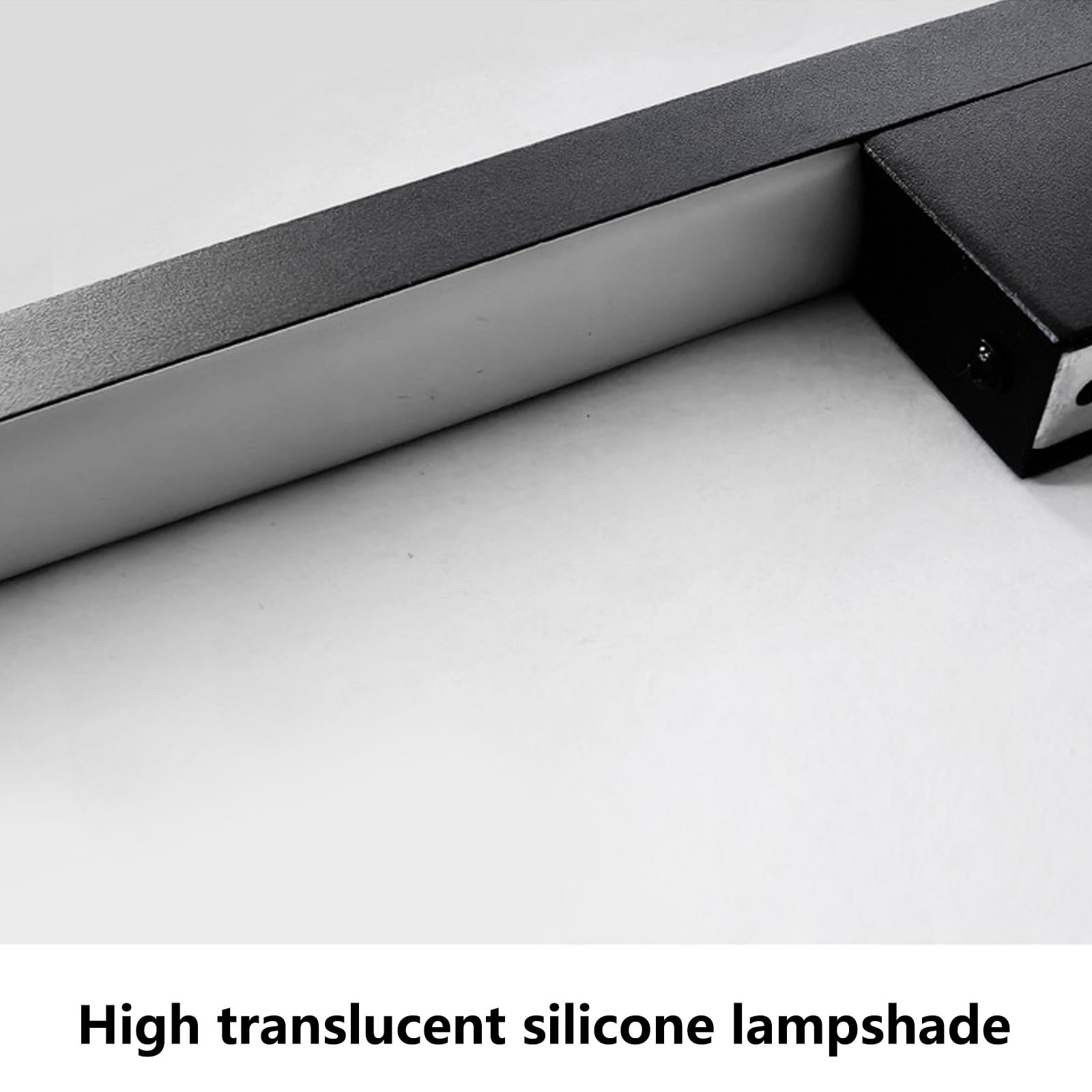 Moderne und dekorative LED-Wandleuchte, IP65, Bande aus Aluminium, ideal für einen Garten, UNE Villa oder ein Couloir (weiß, 100 cm)