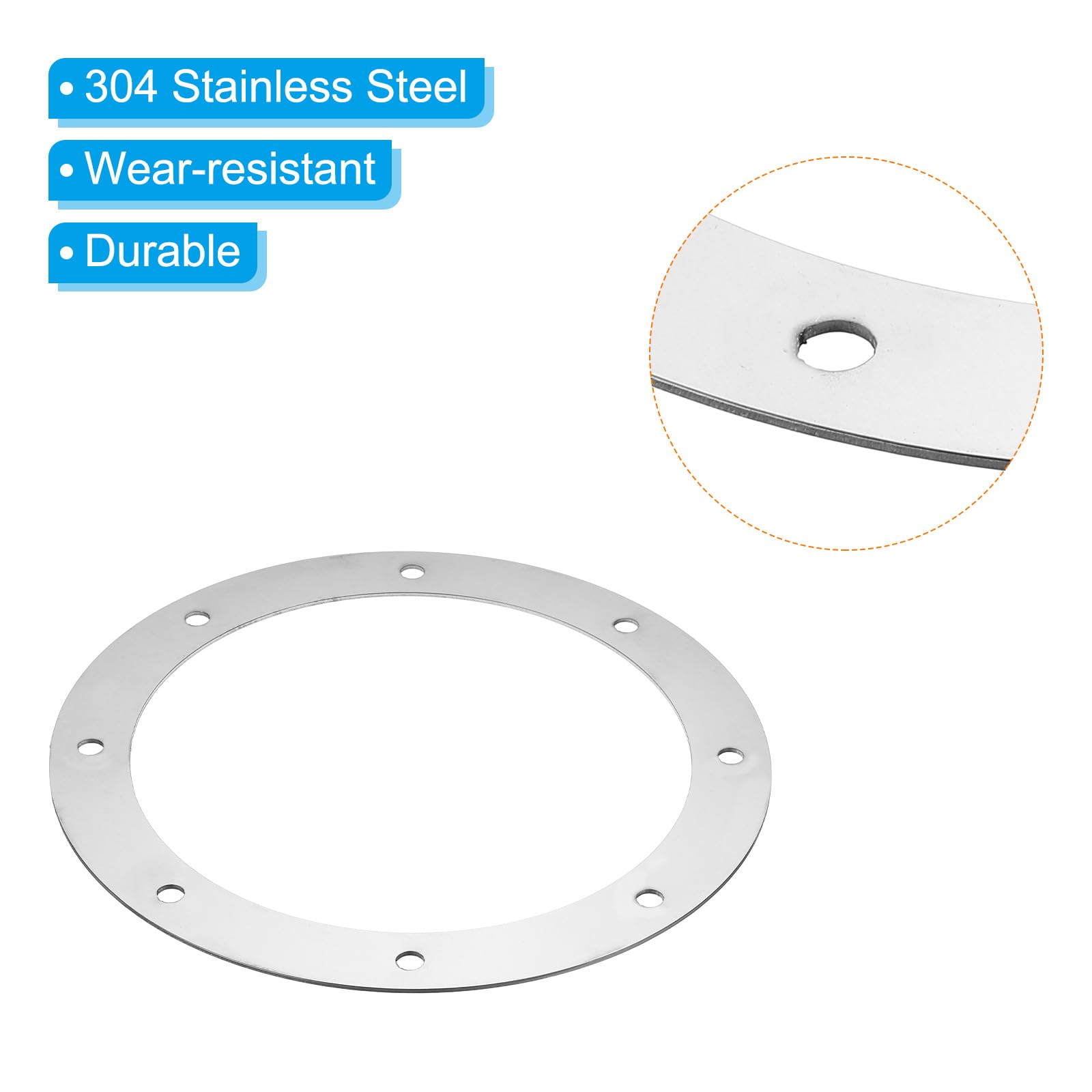 PATIKIL 8" (202mm) ID Duct Connector Flange - Image 4