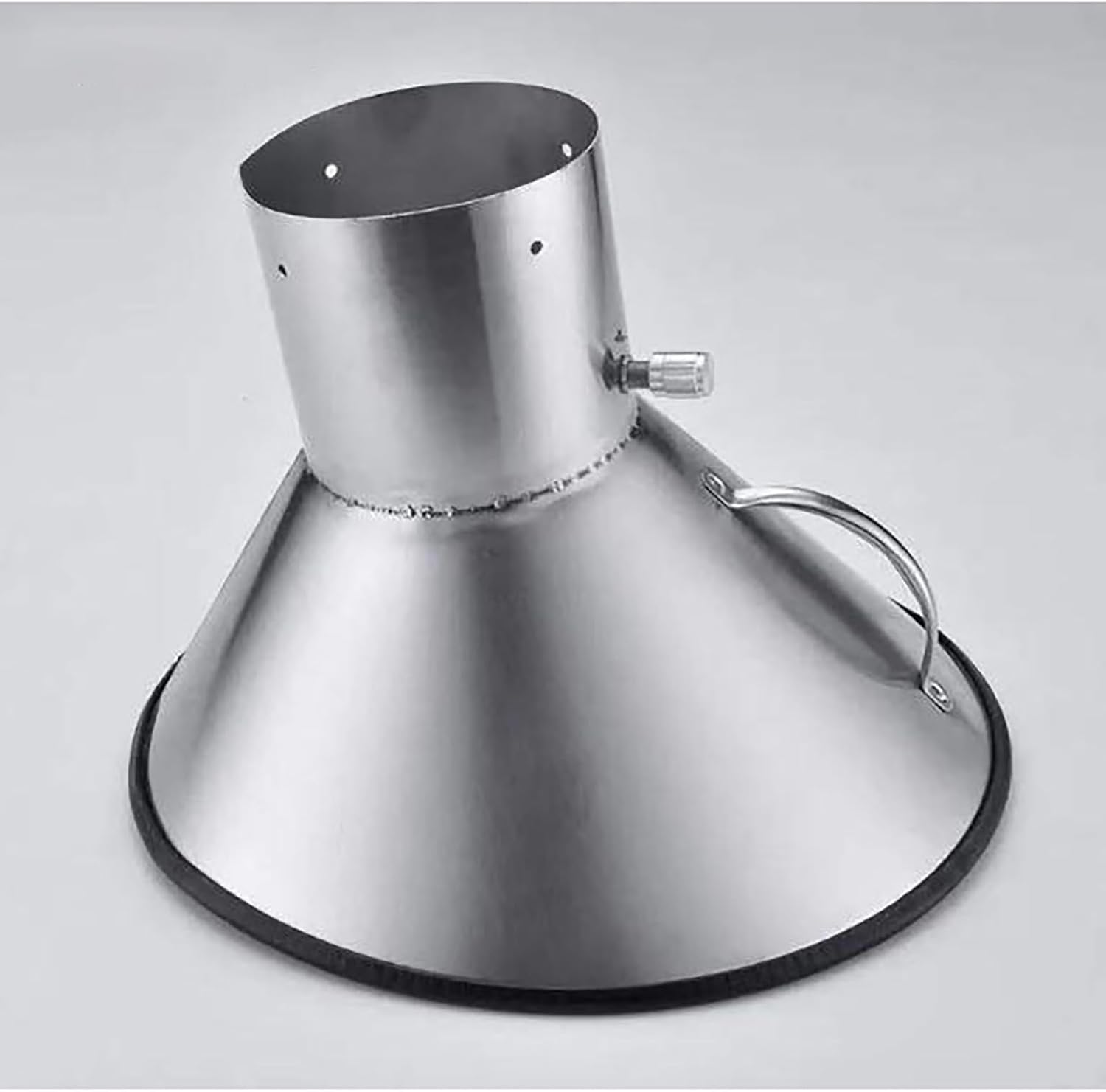 Stainless Steel Fume Hood,Custom Stainless Steel Fume Extraction Hood - Industrial Welding Smoke Collector & Dust Removal System for Workshop Ventilation (152mm Diameter)
