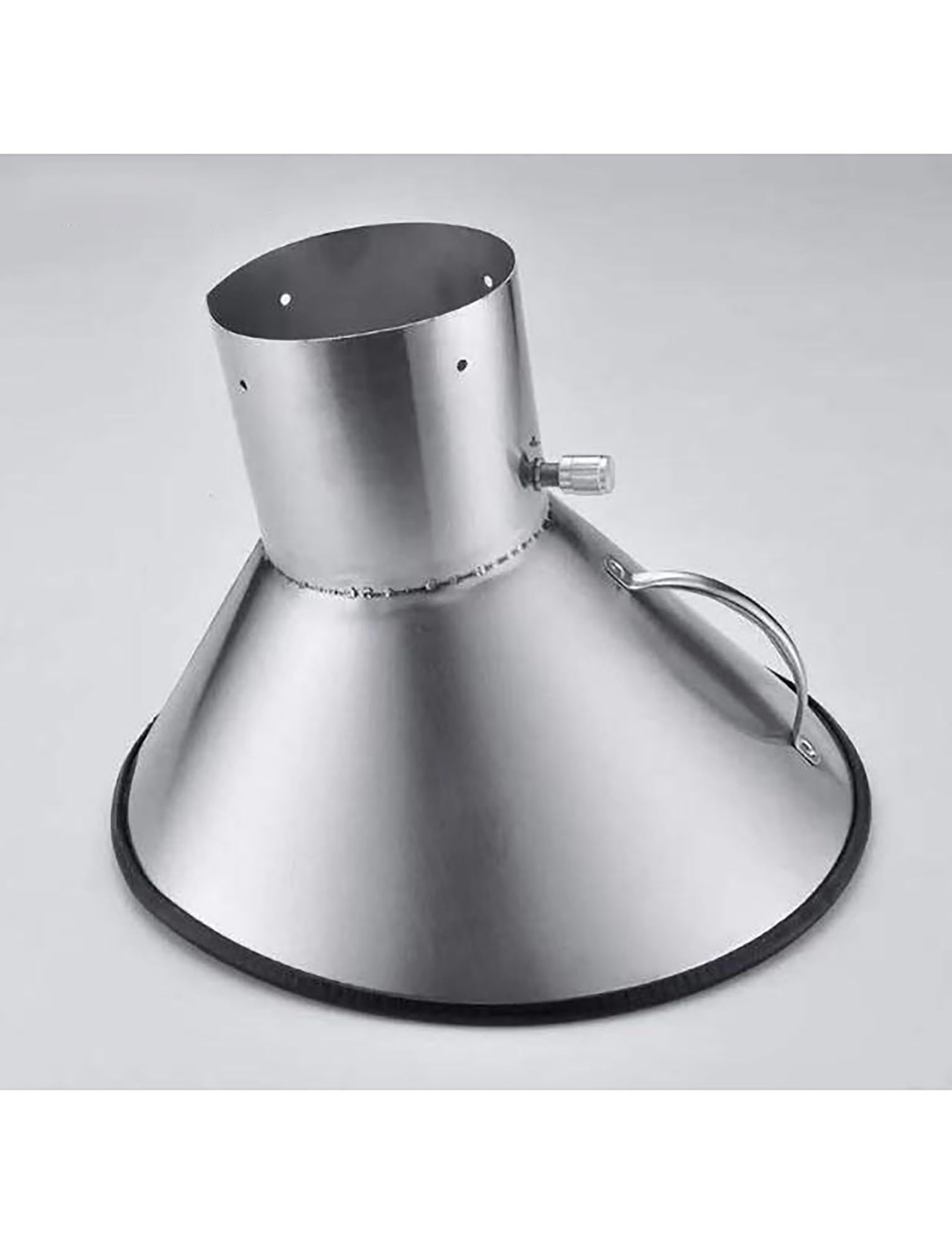 Hotte d'extraction de fumées en acier inoxydable sur mesure, buse de 190 mm
