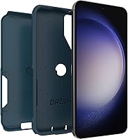 Vista 5 de OtterBox Funda para Galaxy S23+ (solamente) - Serie Commuter - Don't Be Blue, delgada y resistente, apta para bolsillo, con protección de puerto