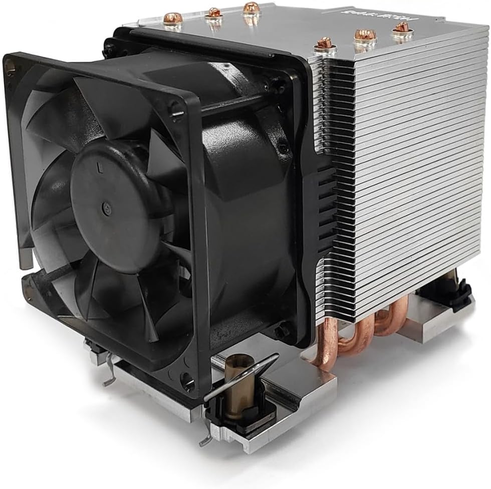 Dynatron N6 3U Active Cooler Aluminum Stacked Fins with Heat Pipes for Intel Xeon Scalable Processors FCGA4189-4/5 (Socket P4/P5)