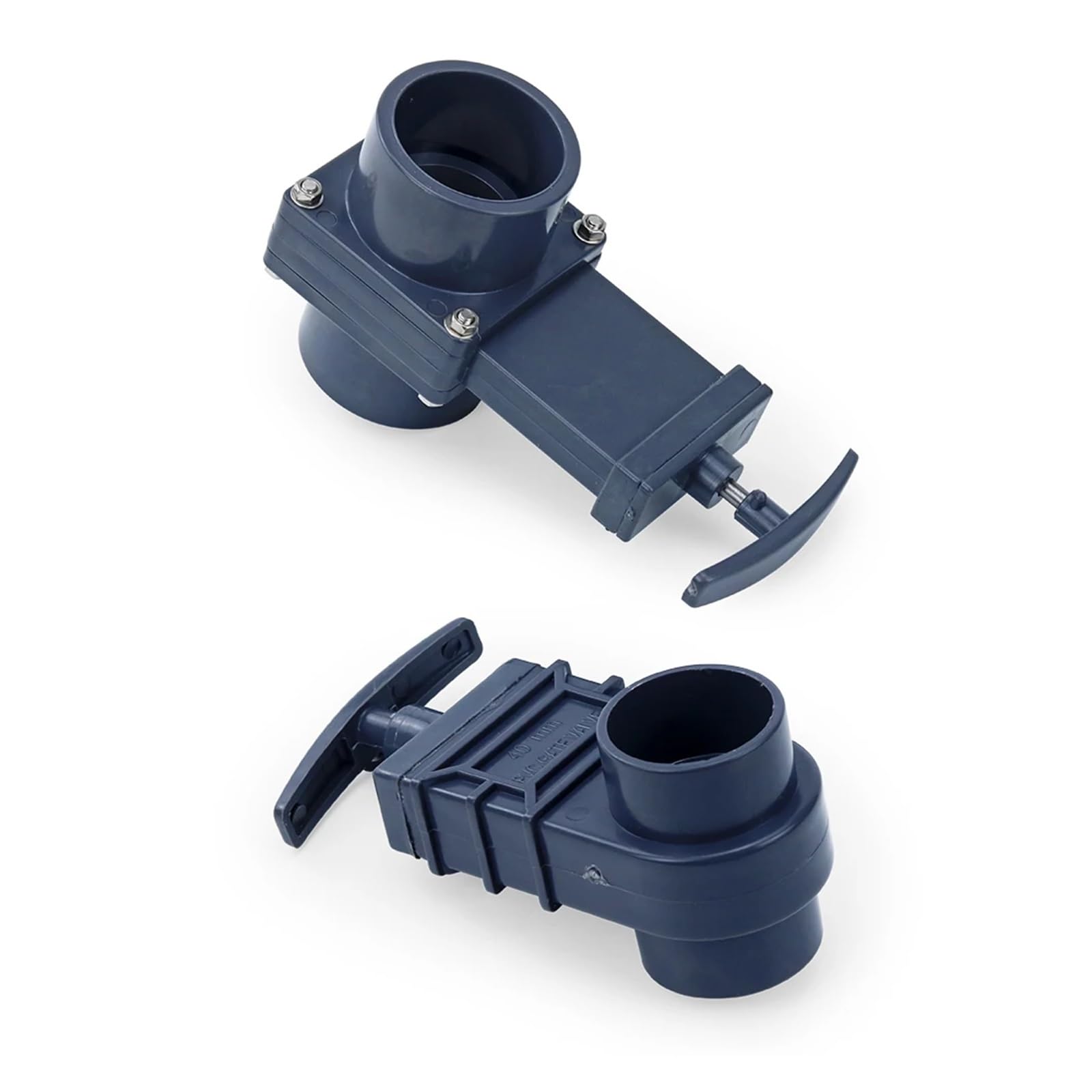 1 válvula de compuerta de agua DN40 de plástico de 40/50/63/75/90/110 mm (DN32)