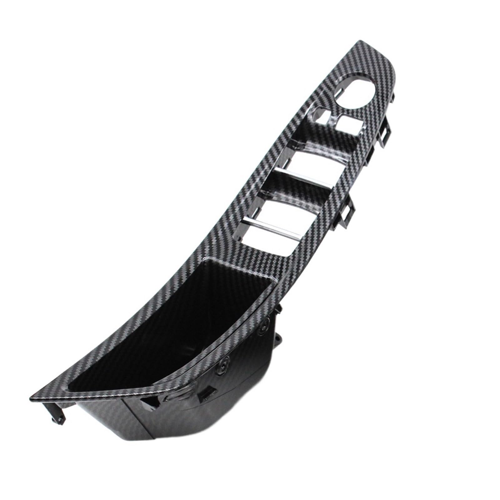 OEXRIGRU Car Interior Door Handles for BMW 5 Series F10 F11 520i 523i 525i 528i 530i 535i LHD RHD Car Interior Door Handle Pull 7PCS Set(LHD Armrest Panel)