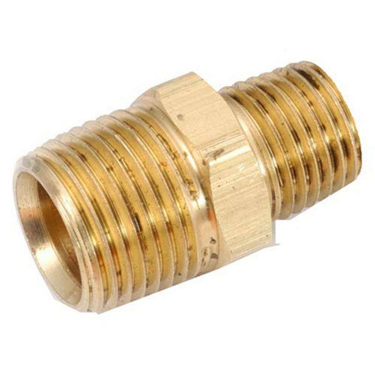Pezón hexagonal Anderson Metals 756123-0402 de latón duradero