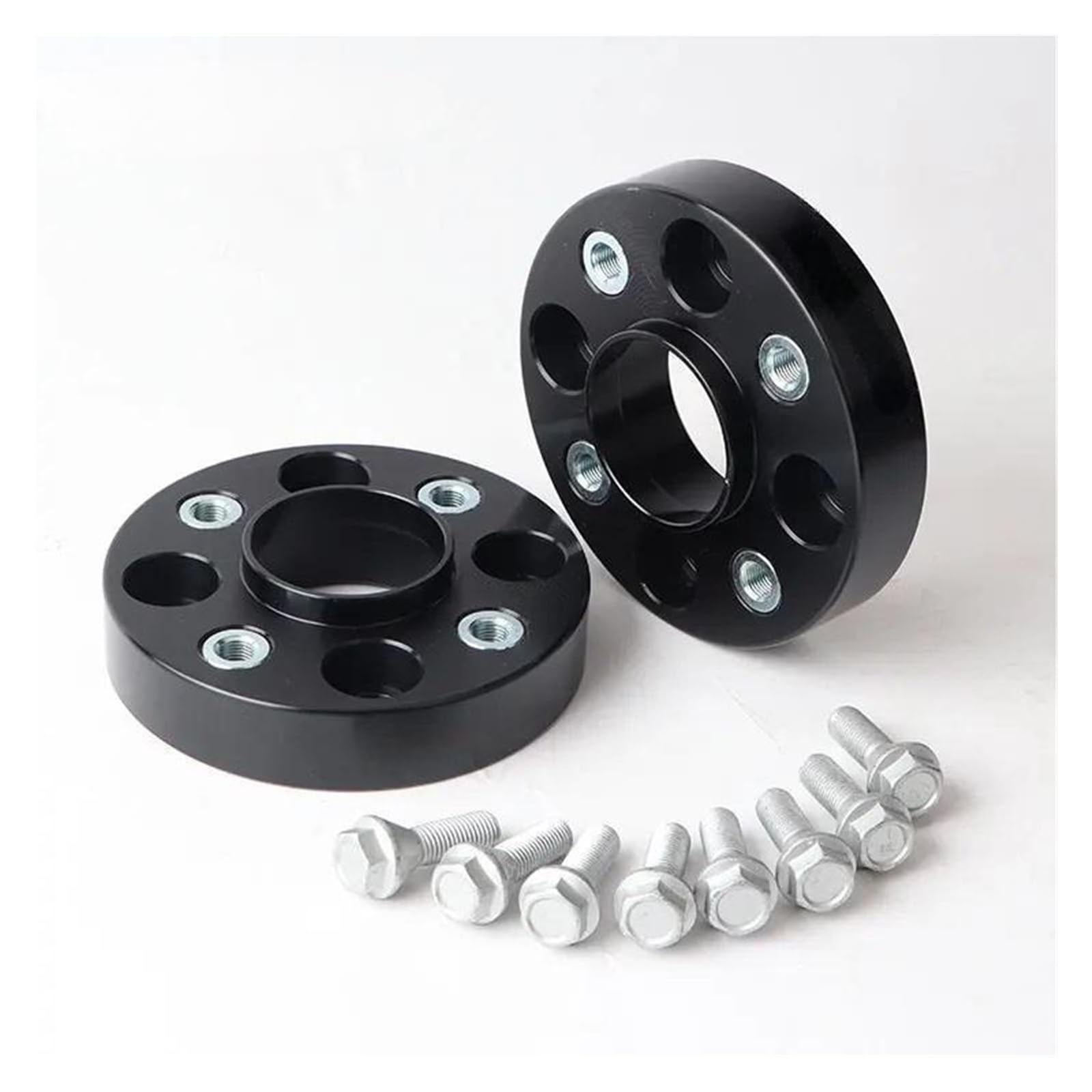 Entretoise de roue en aluminium PCD 4x100 CB 57.1, 2 pièces, 20/25/30/50mm, combinaison pour 4 cosses pour VW et Jetta(2PCS 45mm)