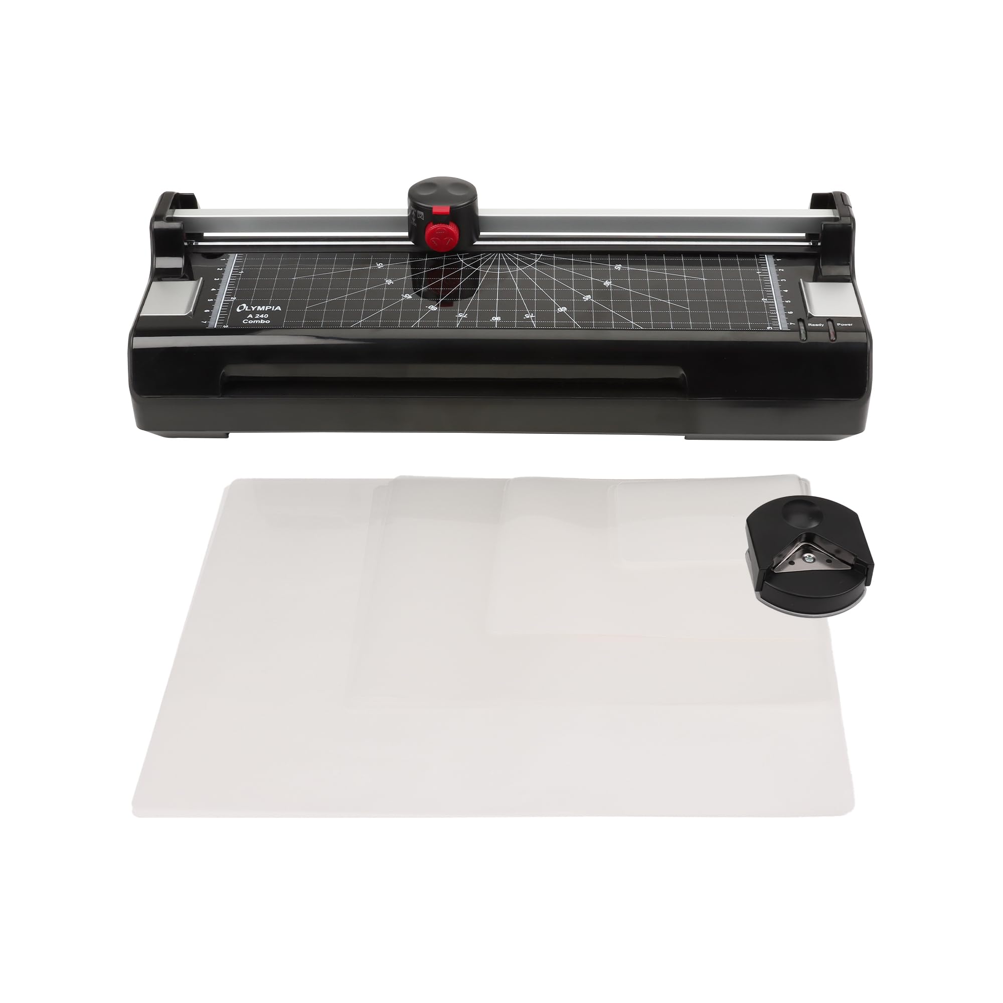 Olympia A 240 Combo Laminator, Czarny, 37 x 12.8 x 9.5 cm
