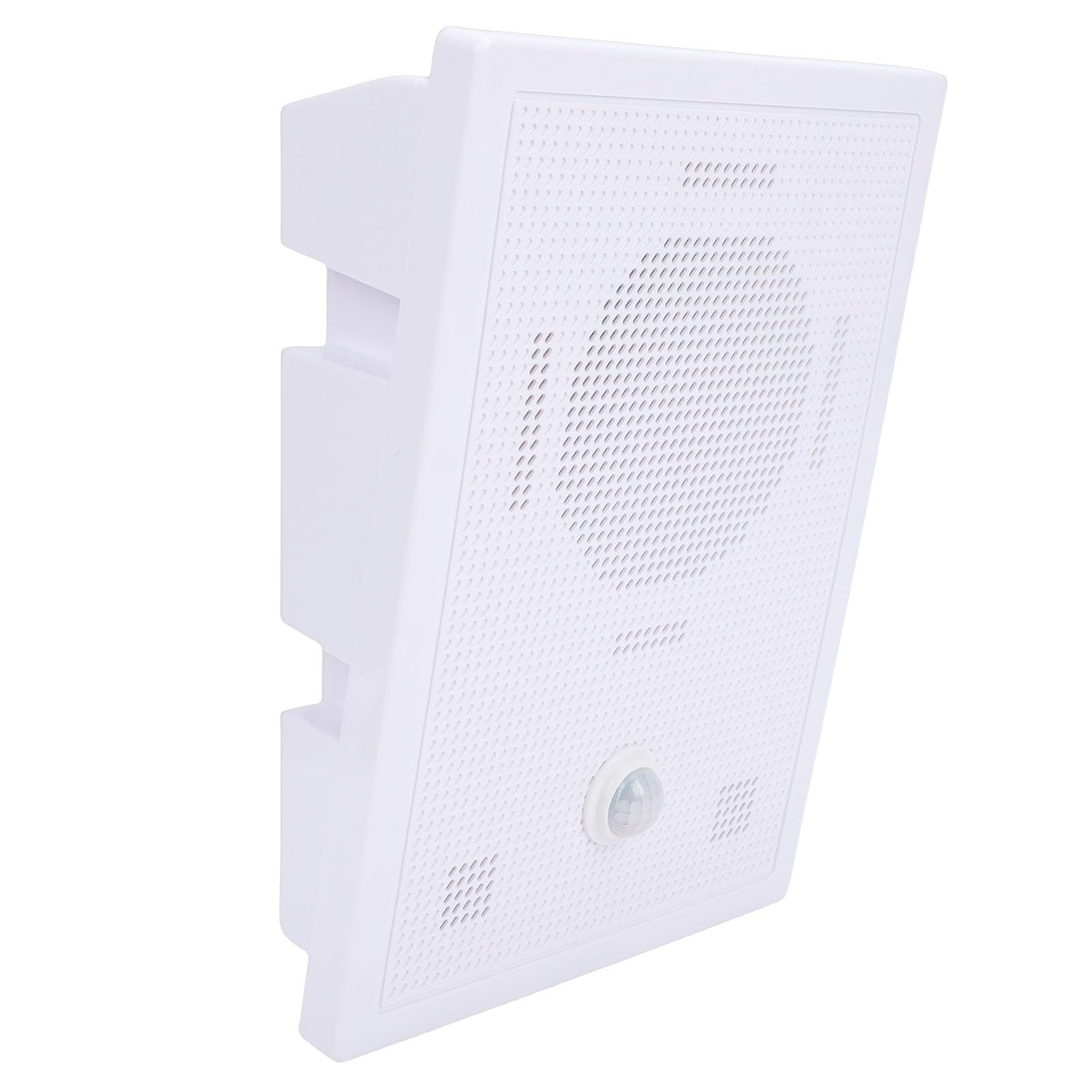 aqxreight Altoparlante Attivato con Sensore di Movimento a Infrarossi, Rilevamento del Movimento PIR Portata di Rilevamento 0-8 M Controllo APP Uscita 10 W Formato MP3, con (Spina europea)