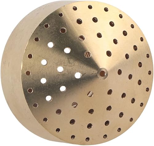 14''12''34''1''32''2''Columna de latón para estanque de jardín Boquilla de fuente de agua Cabezal rociador (34")