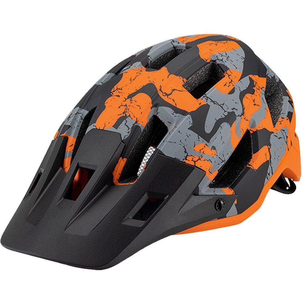 Kask rowerowy górski, oddychający, regulowany, kask rowerowy dla dorosłych, MTB, kask rowerowy z paskiem, akcesoria jeździeckie dla mężczyzn i kobiet