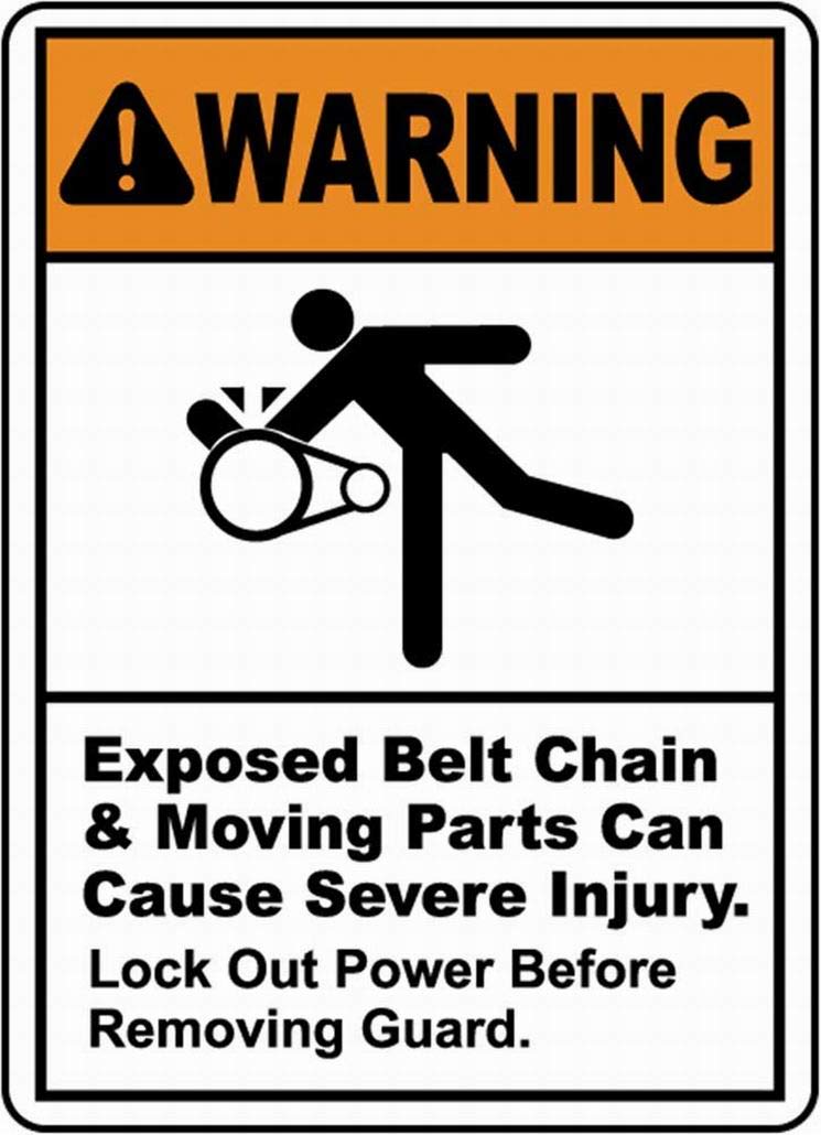 Moving Parts Sign