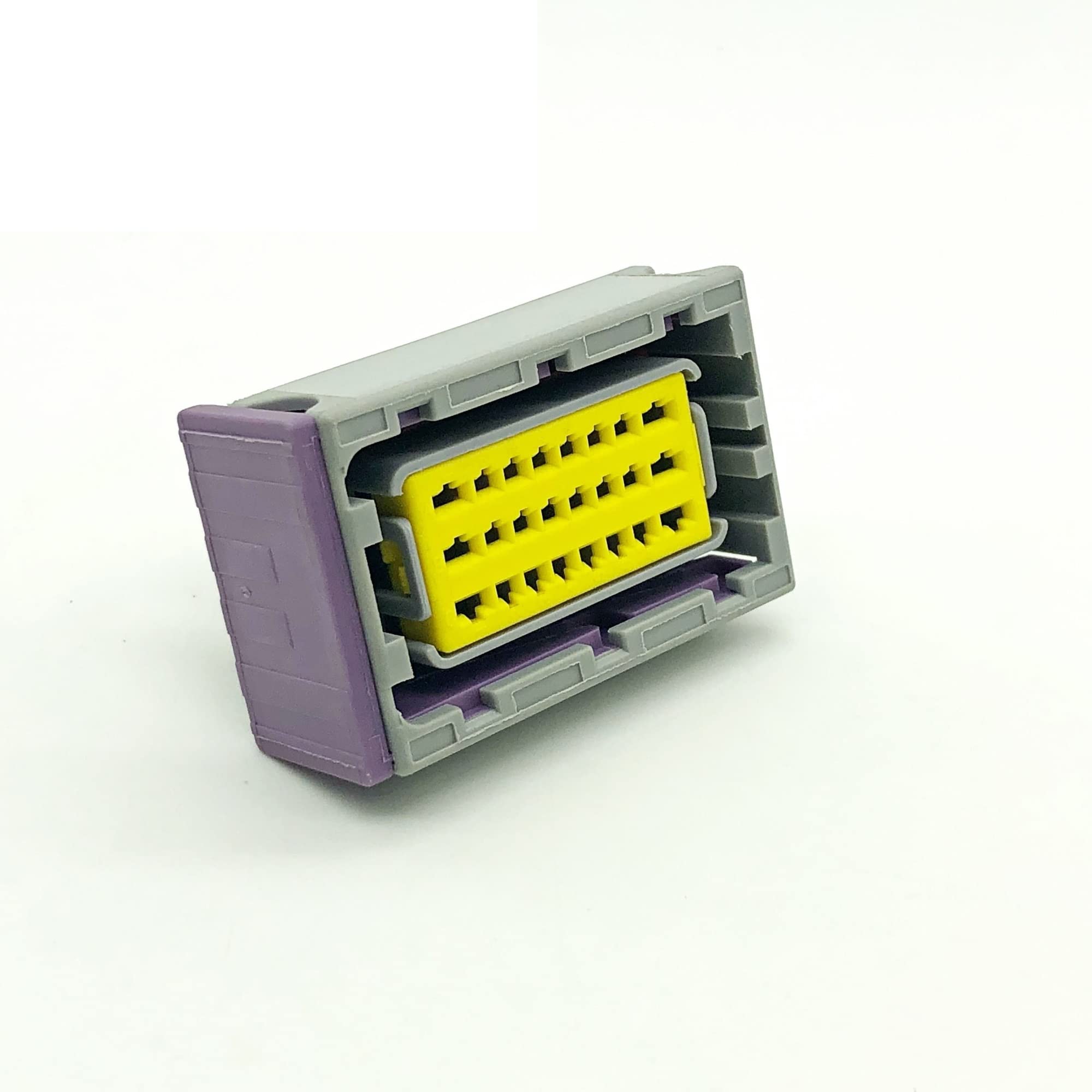 Connecteur Automobile 24 Broches Mâle/Femelle ECU | Référence PC249S8005 / 211PC249S8005 | Pour Câblage Électrique Et Éclairage | Matériau PA66 Gris