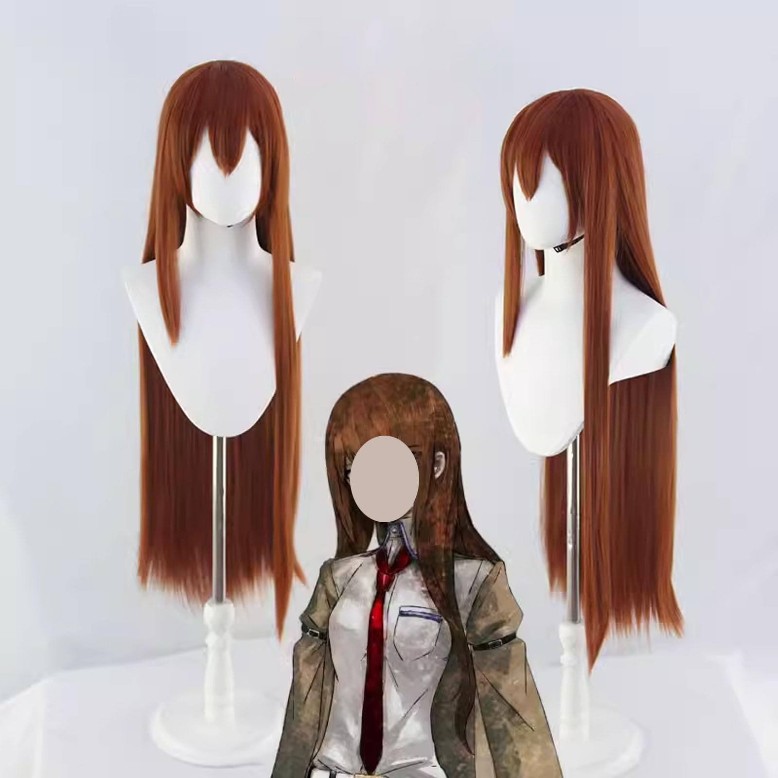 Amazon.co.jp: [YAORUI] 牧瀬紅莉栖 コスプレ衣装 ウィッグ付き 靴売り