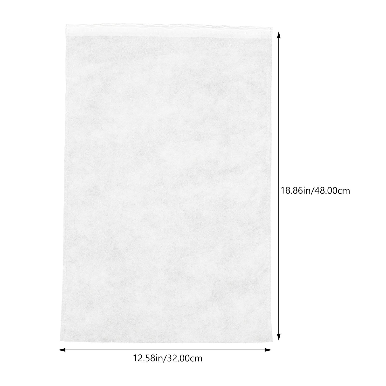 Sacchetti per Scarpe da Viaggio 50 Pezzi Non Tessuto Bianco, Impermeabili Anti Polvere, Dimensioni 32x48 Cm per Conservazione Scarpe e Ottimizzazione Spazio Valigia