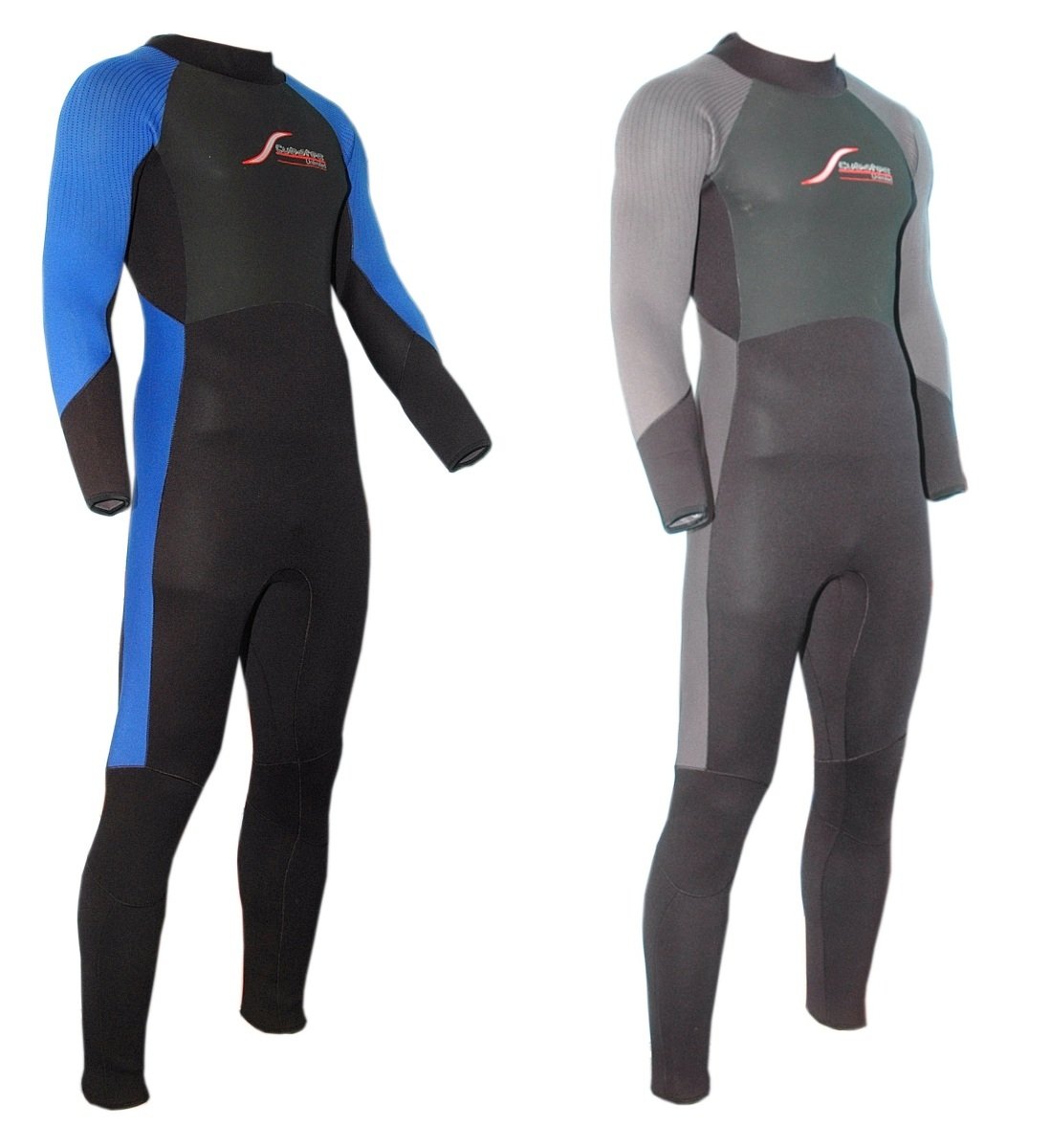 ScubaTec 4 mm Neoprenanzug Herren Damen, Nassanzug lang mit Rückenreißverschluss, Fullsuit für Tauchen, Schnorcheln, SUP, Surfen & Wassersport