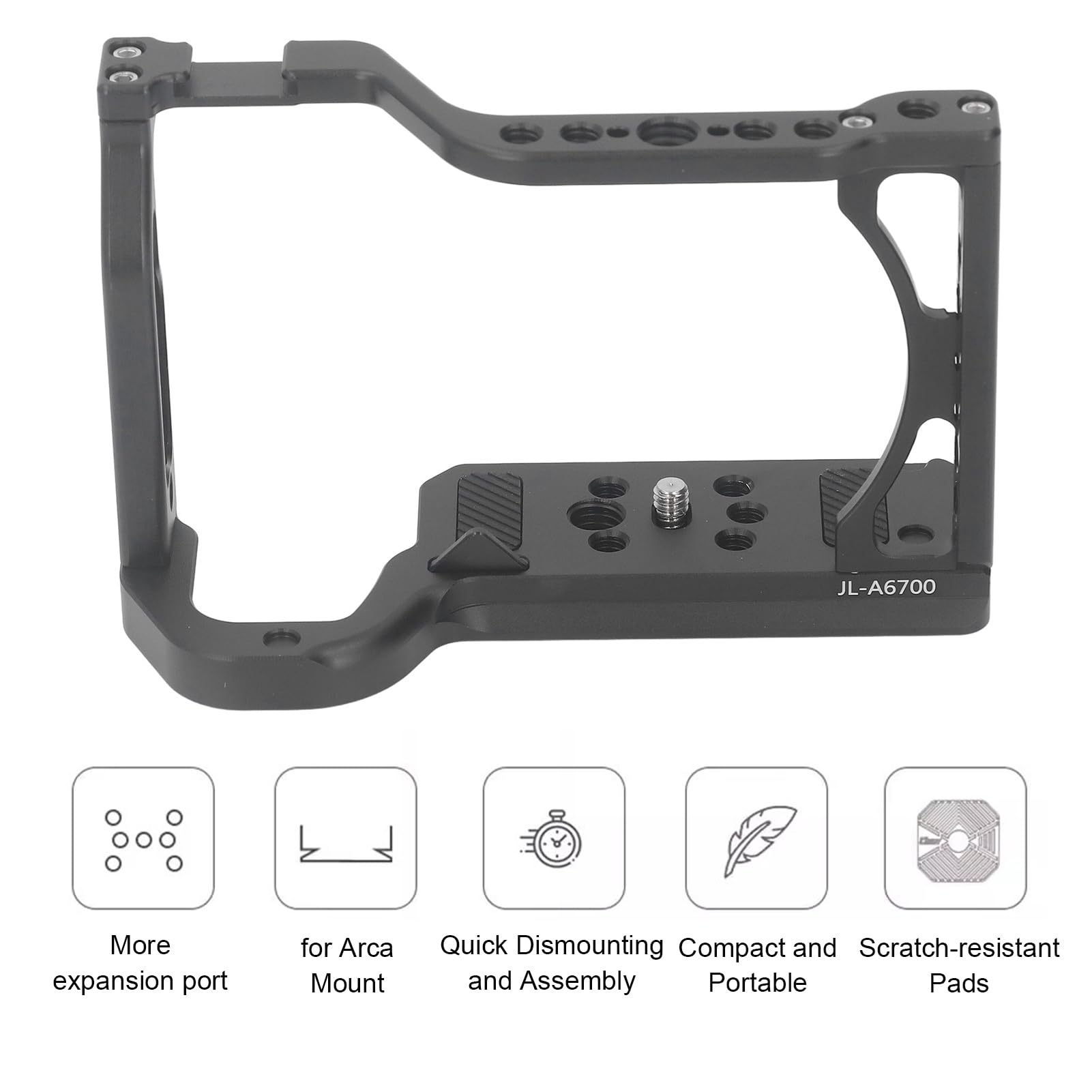 Osłona Kamery do A6700, Rama ze Stopu Aluminium